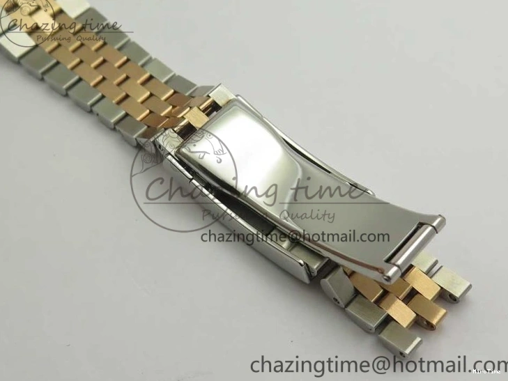 MiroTime 0501 Timeless DateJust 36mm 904 SS RG Wrapped 116231 GMF Gray Diam Dial on SS RG Wrapped Jubilee Bracelet A 3272